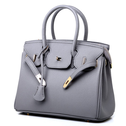 Pebbled Texture Women's Handbag – Multi-Carry Shoulder & Crossbody Bag