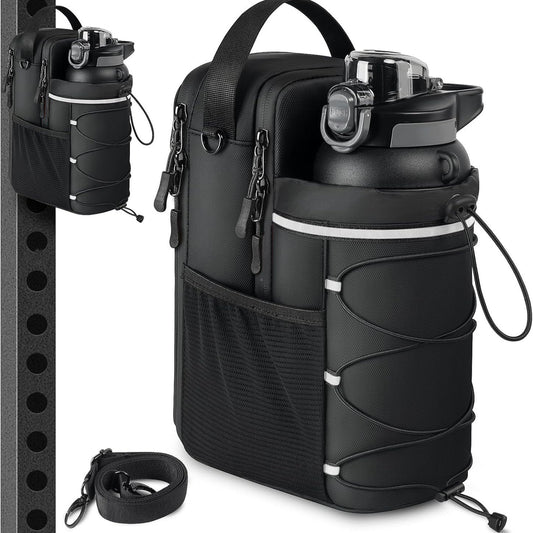 Magnetic Water Bottle Holder Bag – Waterproof, Lightweight Gym & Outdoor Pouch