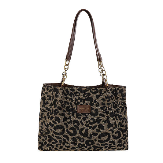 Large Canvas Tote Bag – Everyday Shoulder Bag for Women