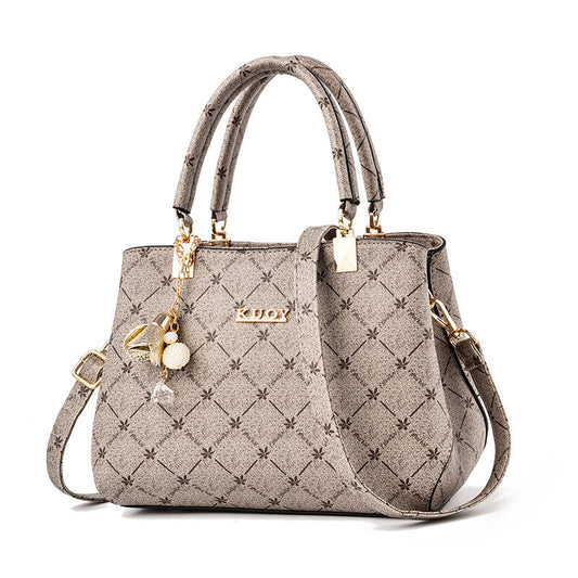 Large Capacity Women's Crossbody Tote Bag with Multiple Compartments