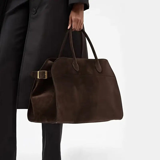 Retro Plush Tote Bag for Women