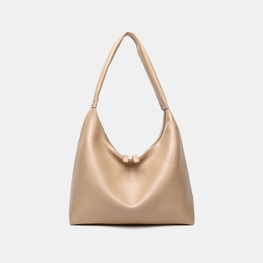 Retro Soft Leather Tote Bag for Women – Large Capacity Shoulder Bag