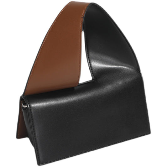 Fashion Contrast Color Shoulder Bag