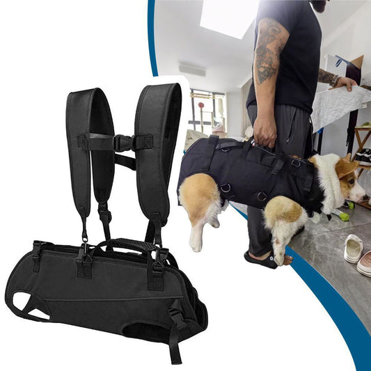 Multifunctional Oxford Dog Carrier Backpack – Lightweight Pet Bag for Outdoor Use