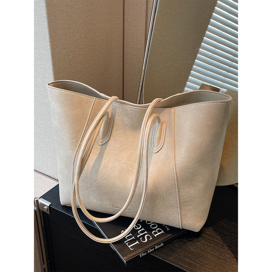 Women's Retro Shoulder Bag – Vintage Style Large Capacity Everyday Bag