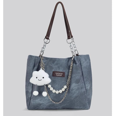 Minimalist Single Shoulder Tote Bag