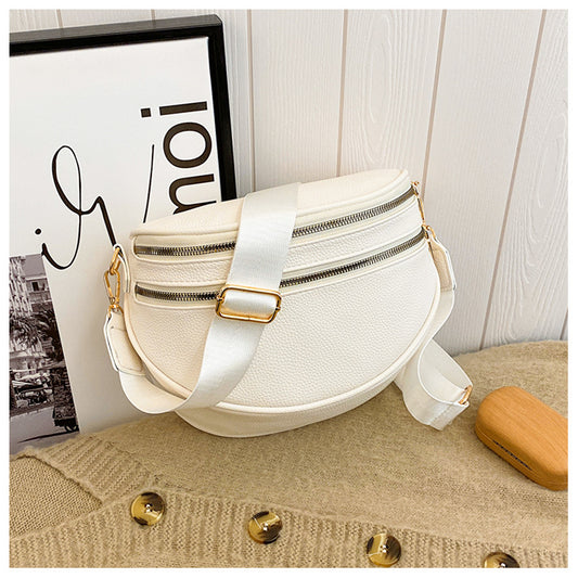 Versatile Women's Chest Bag with Adjustable Strap – 4-Way Wear Crossbody Waist Shoulder Bag
