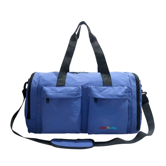 Foldable Gym & Travel Duffle Bag – Dry Wet Separation, Yoga & Fitness Sports Bag