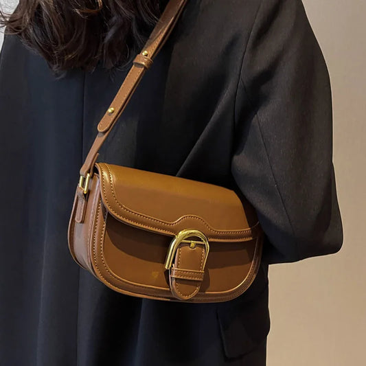 Small Luxury Designer Crossbody Bag for Women | Square Armpit Bag