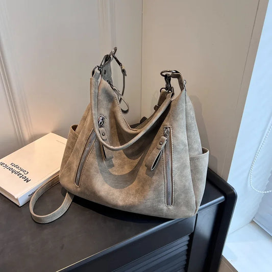 Women's Large Capacity Tote Bag – Shoulder & Crossbody Everyday Bag