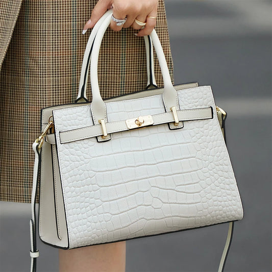 ALBA Bags | Woman Bag Full Genuine Leather Shoulder Bags for Businessw