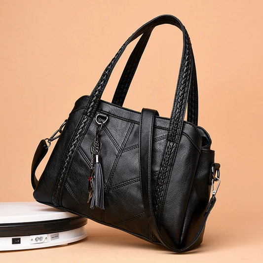 Luxurious PU Leather Crossbody Bag for Women | Large Capacity Shoulder Bag